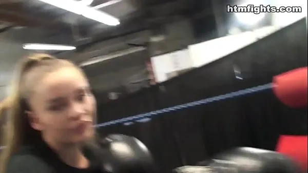 Video HD New Boxing Women Fight at HTM kekuatan