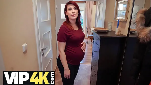 HD DEBT4k. Bank agent gives pregnant MILF delay in exchange for quick sex power videoer