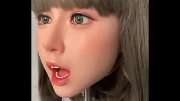 HD Силиконовая кукла любви Коко голова с подвижной челюстьюмощные видео