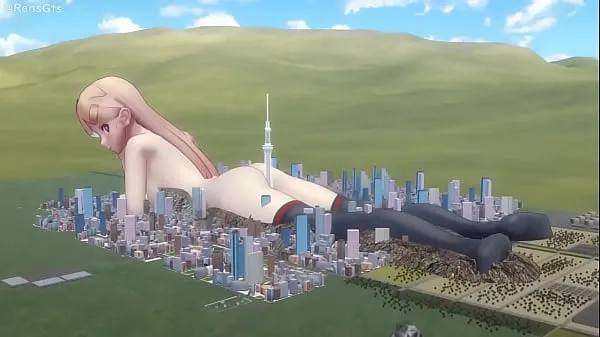 HD-MMD] Playing With The City (Giantess, Sfx, Size fetish content powervideo's