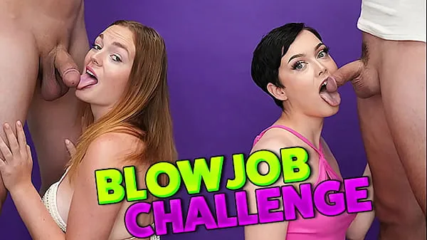 HD Blow Job Challenge - Who can cum first teljesítményű videók