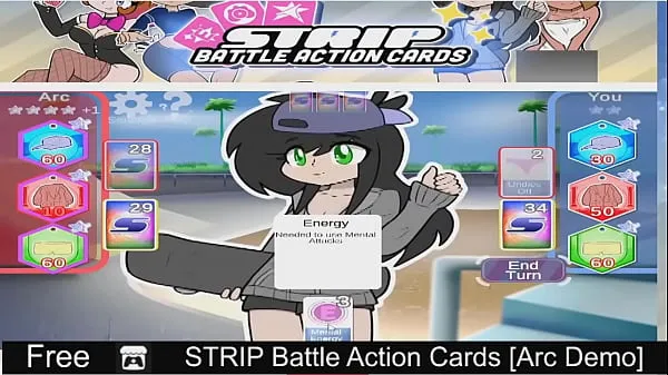 HD STRIP Battle Action Cards [Arc Demo พลังวิดีโอ