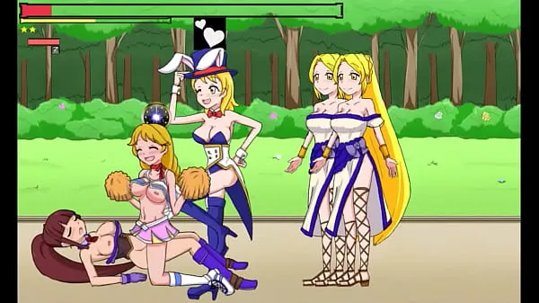 Videá s výkonom Shemale ninja having sex with pretty girls in a hot hentai game video HD
