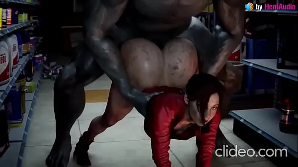 HD Mr X gives Claire Redfield a nice good fucking พลังวิดีโอ