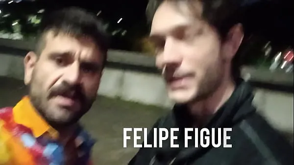 HD Felipe Figueira and Fernando Brutto have sex in the middle of the street. Complete on RED power Videos