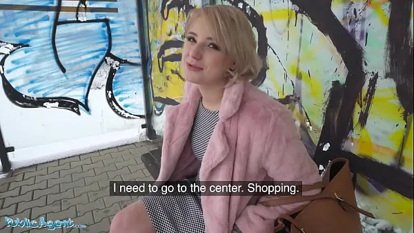 HD Public Agent Short hair blonde amateur teen with soft natural body picked up as bus stop and fucked in a basement with her clothes on by guy with a big cock ending with facial cumshot močni videoposnetki
