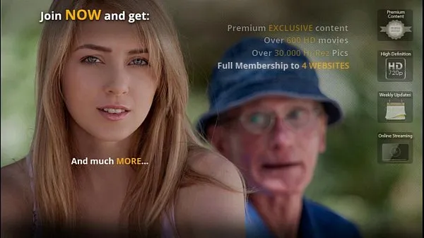 Videa s výkonem Oldmen double penetrates a nasty nurse HD