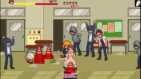 HD School Dot Fight | A fighter can't resist the penises of the guys thirsty for pussy and gets her pussy and ass fucked perfectly to get stuffed | Hentai Games Gameplay | P3 močni videoposnetki