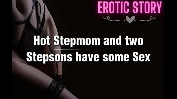 HD Hot Stepmom and two Stepsons have some Sex พลังวิดีโอ