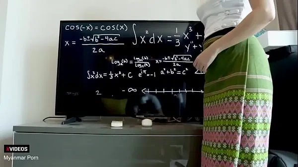 HD Myanmar Math Teacher Love Hardcore Sex พลังวิดีโอ