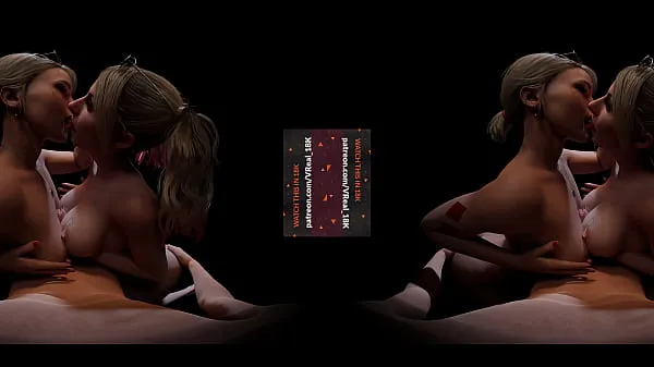 ایچ ڈی VReal 18K Double Titfuck with Cum Dirty Tongue Kiss - CGI, 3D, threesome, FFM, Featuring Harley Quinn and Alexa پاور ویڈیوز