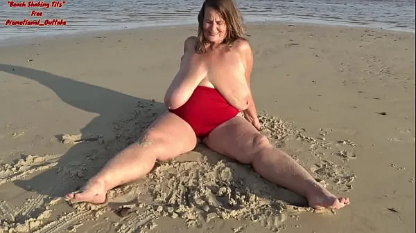 HD Beach Shaking Tits (free promotional power videoer