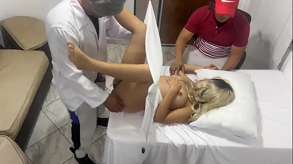 HD My Wife is Checked by the Gynecologist Doctor but I think He is Fucking Her Next to Me and my Wife likes it NTR jav power Videos