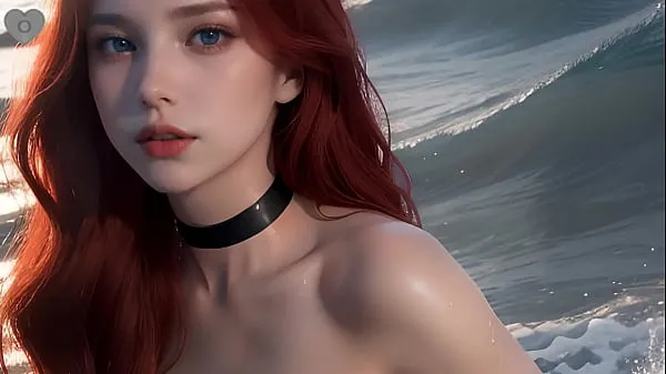 HD Beach Anime Episode] Red Succubus Waifu Got HUGE TITS Fuck Her BIG ASS On The Beach - Uncensored Hyper-Realistic Hentai Joi, With Auto Sounds, AI [PROMO VIDEO 강력한 동영상