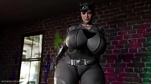 Videá s výkonom Cat Woman get a big dick in her ass HD