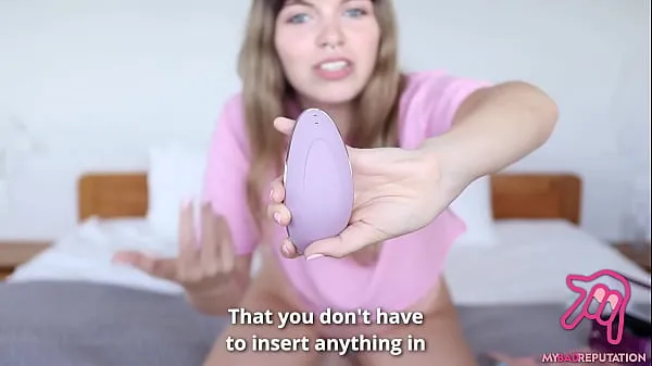 مقاطع فيديو عالية الدقة 1st time Trying Air Pulse Clitoris Suction Toy - MyBadReputation