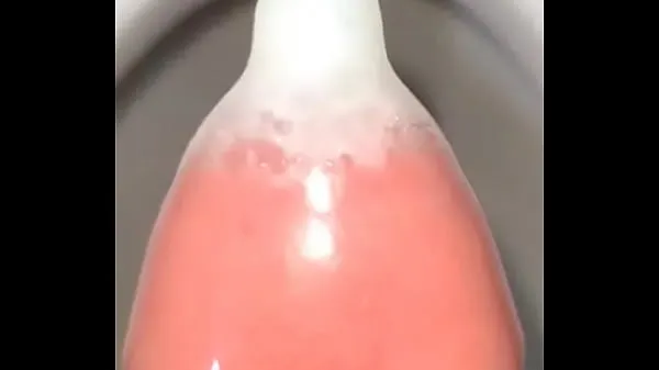 HD Condom filled with semen power Videos