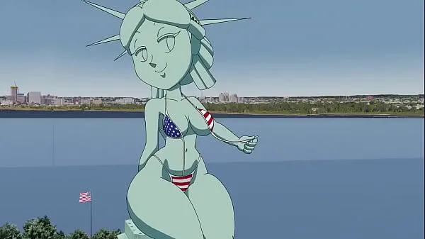 Videa s výkonem Liberty Statue HD