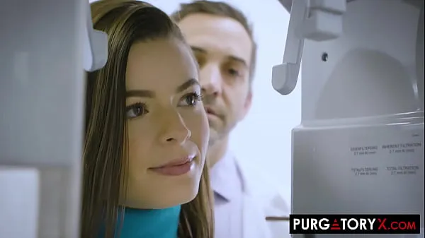 HD Sexy little brunette gets fucked by her new dentist kraftvideoer