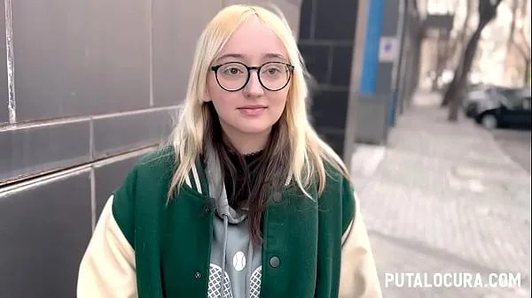 Video HD PutaLocura - Torbe catches blonde geek EmeJota and fucks her mạnh mẽ