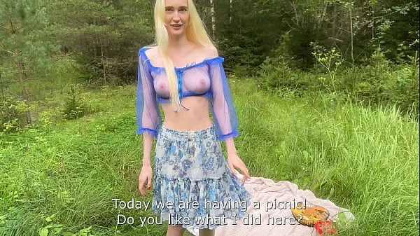 HD She Got a Creampie on a Picnic - Public Amateur Sex पावर वीडियो
