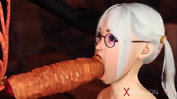 مقاطع فيديو عالية الدقة Big tits super slut has hard anal sex with hot shemale futanari in the dark dungeon