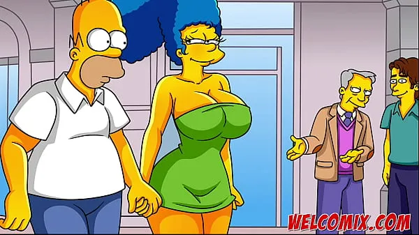 HD The hottest MILF in town! The Simptoons, Simpsons hentai power videoer