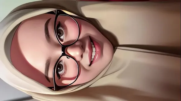 HD hijab girl shows off her toked močni videoposnetki